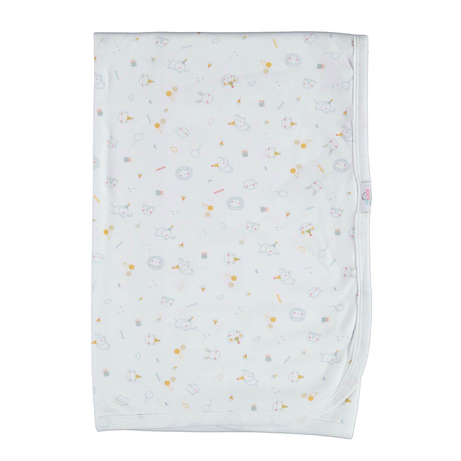 Bimini Filli Desenli Bebek Battaniyesi 85x90 Cm 64552 Ekru