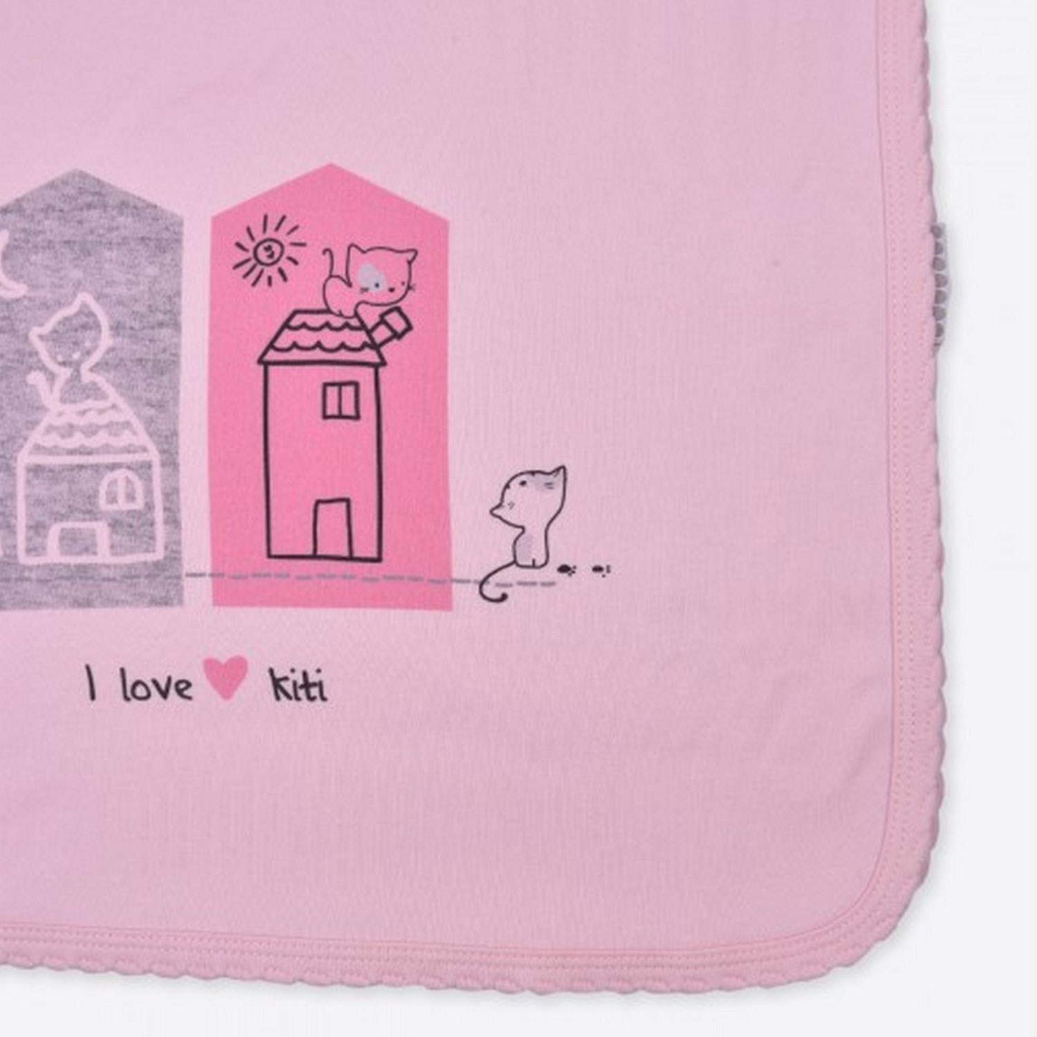 Kitikate Organic Cat 10'lu Bebek Hastane Çıkış Seti S14085 Pembe