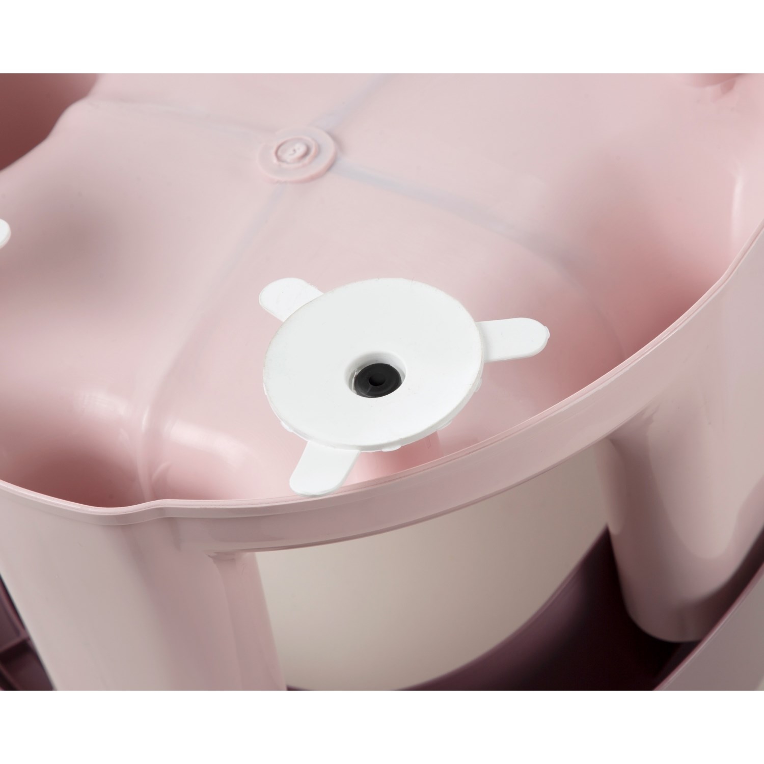 BabyJem Önden Açılır Banyo   Mama Oturağı 636 Mürdüm