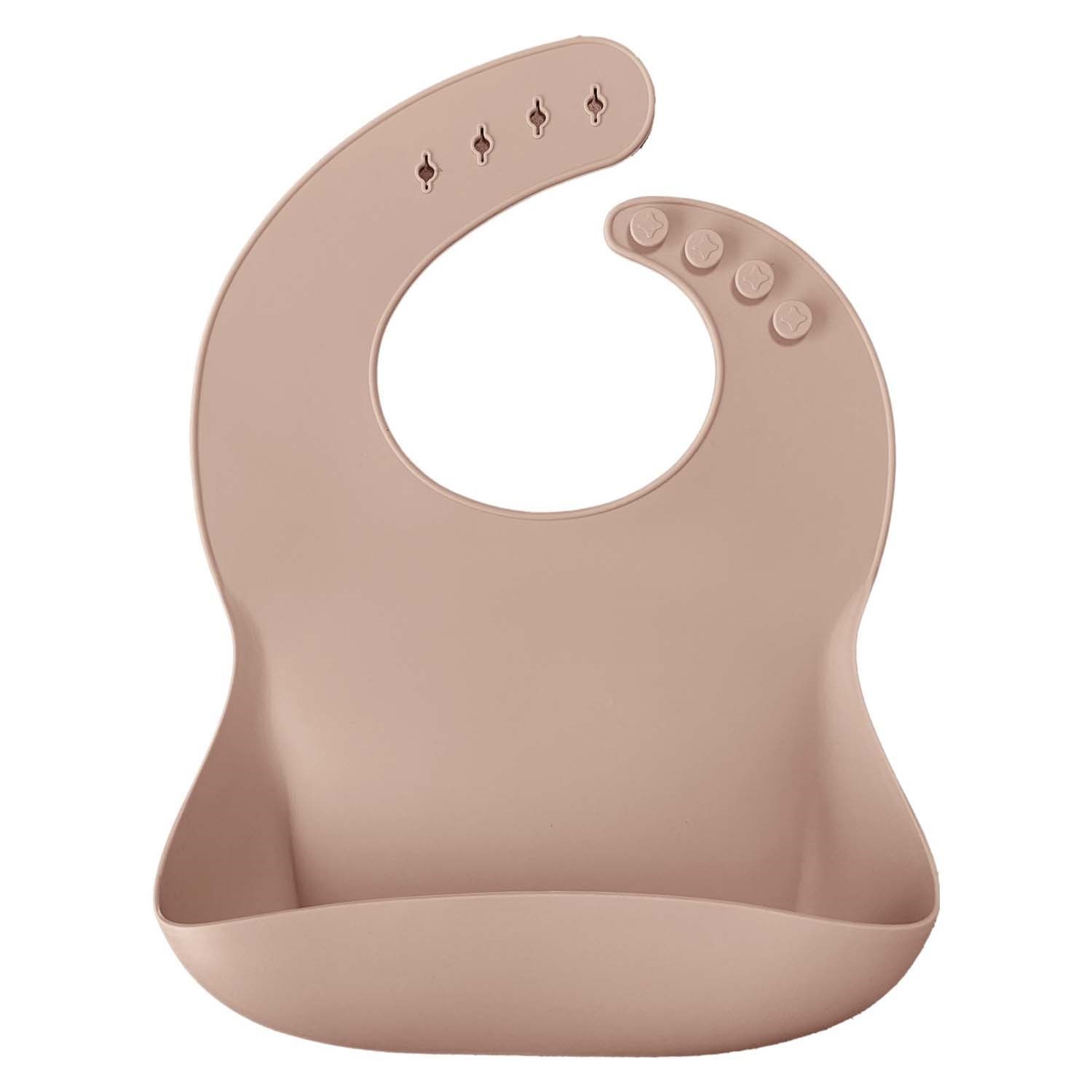 Oioi Basic Silikon Mama Önlüğü Bubble Beige