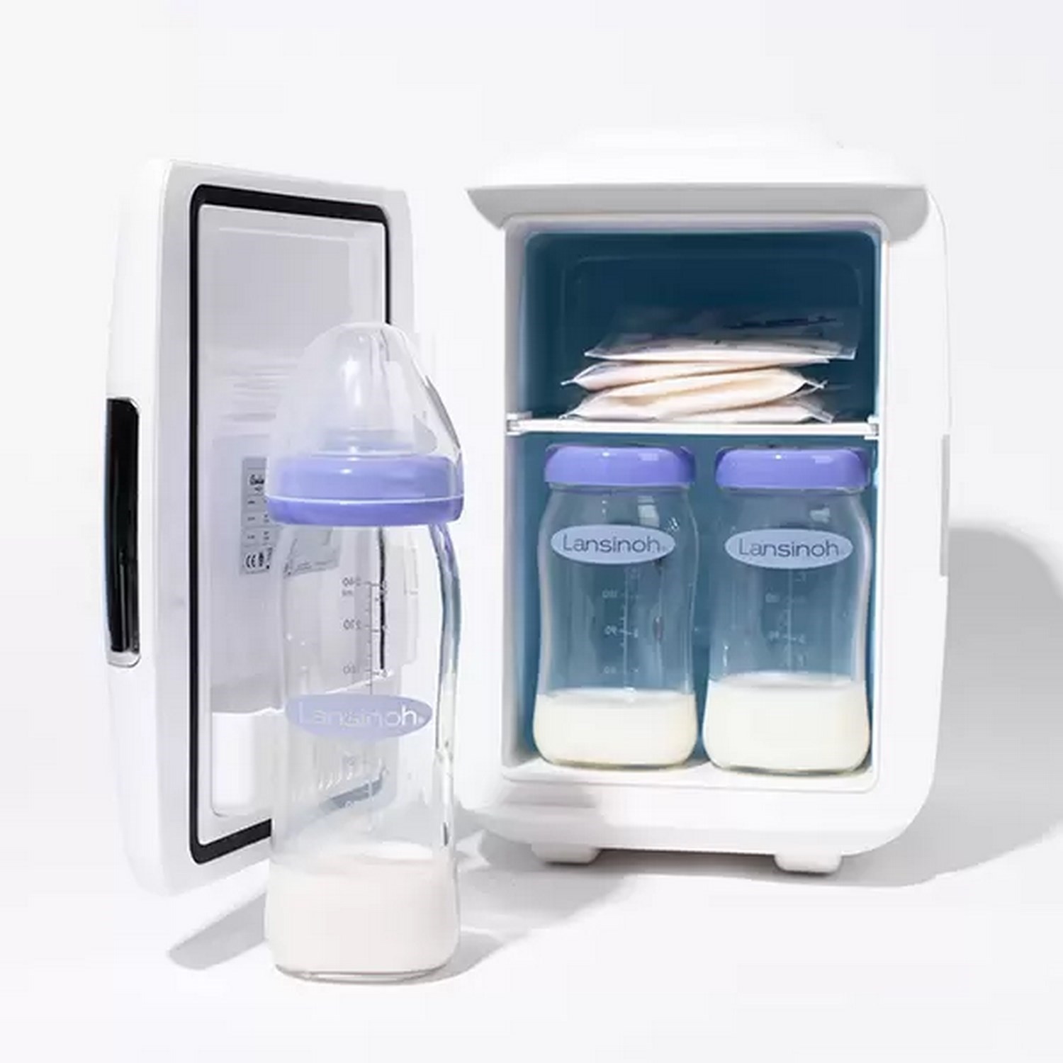 Lansinoh Cam Biberon & NaturalWave Biberon Emziği 240 Ml 