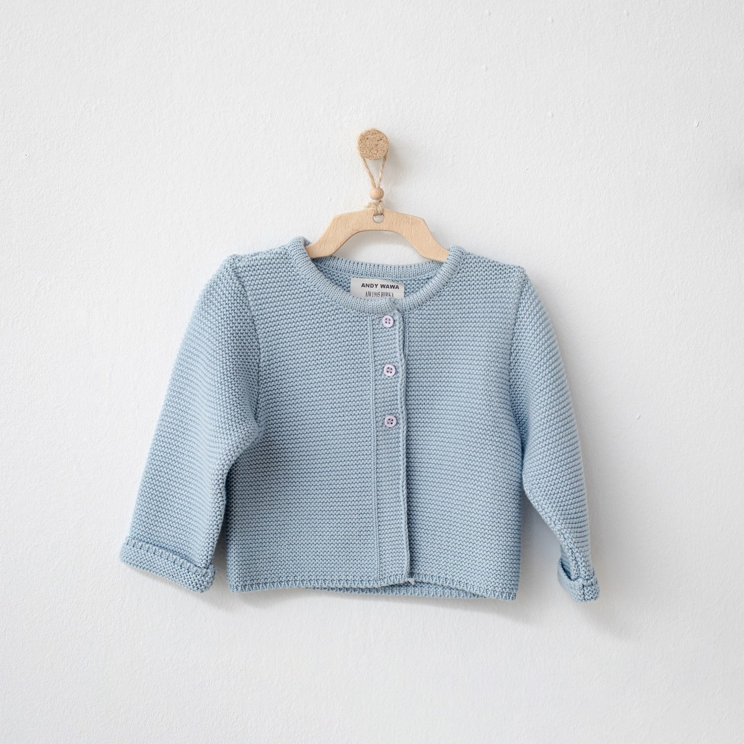 Andywawa Basic Bebek Ceketi AC22820 Mavi