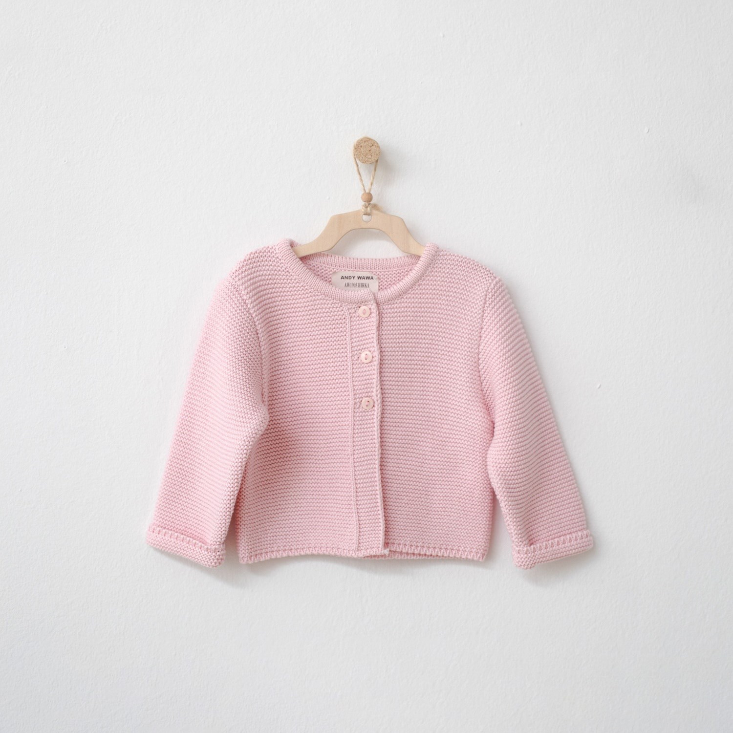 Andywawa Basic Bebek Ceketi AC22820 Pembe