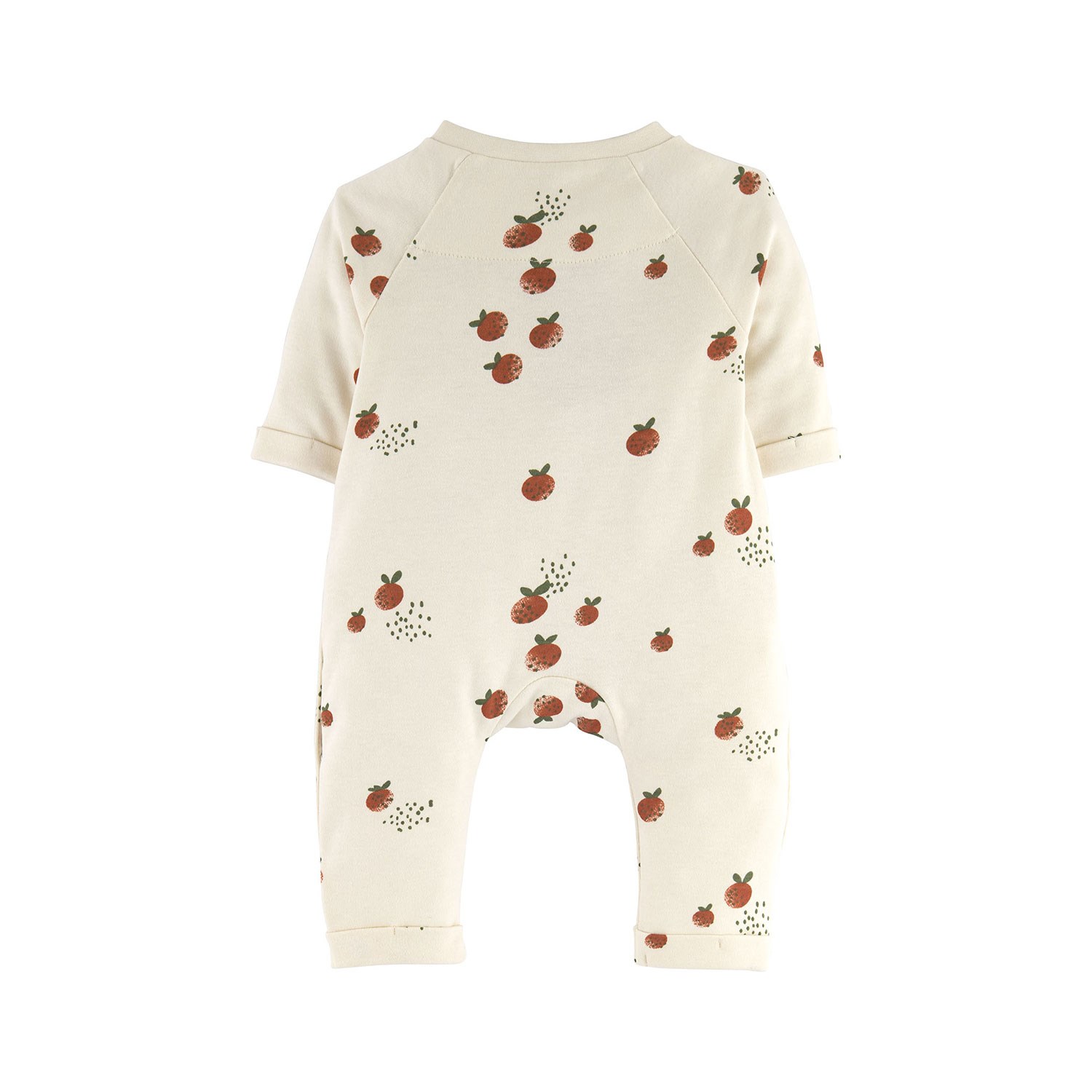 İdil Baby Organik Bebek Tulumu 15872 Baskılı