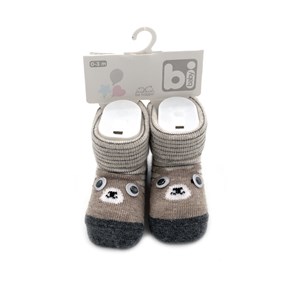 Bibaby Animals Bebek Çorabı 68382 Bej