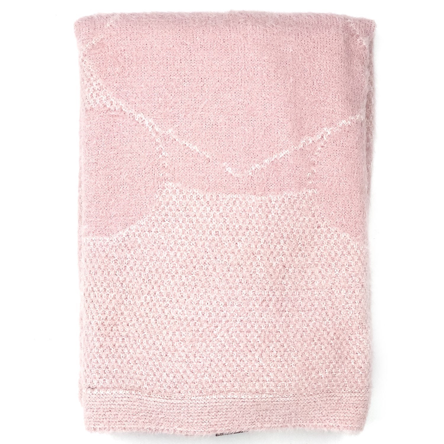 Bebbemini Triko Bebek Battaniye 85x90 Cm 2058 Pembe