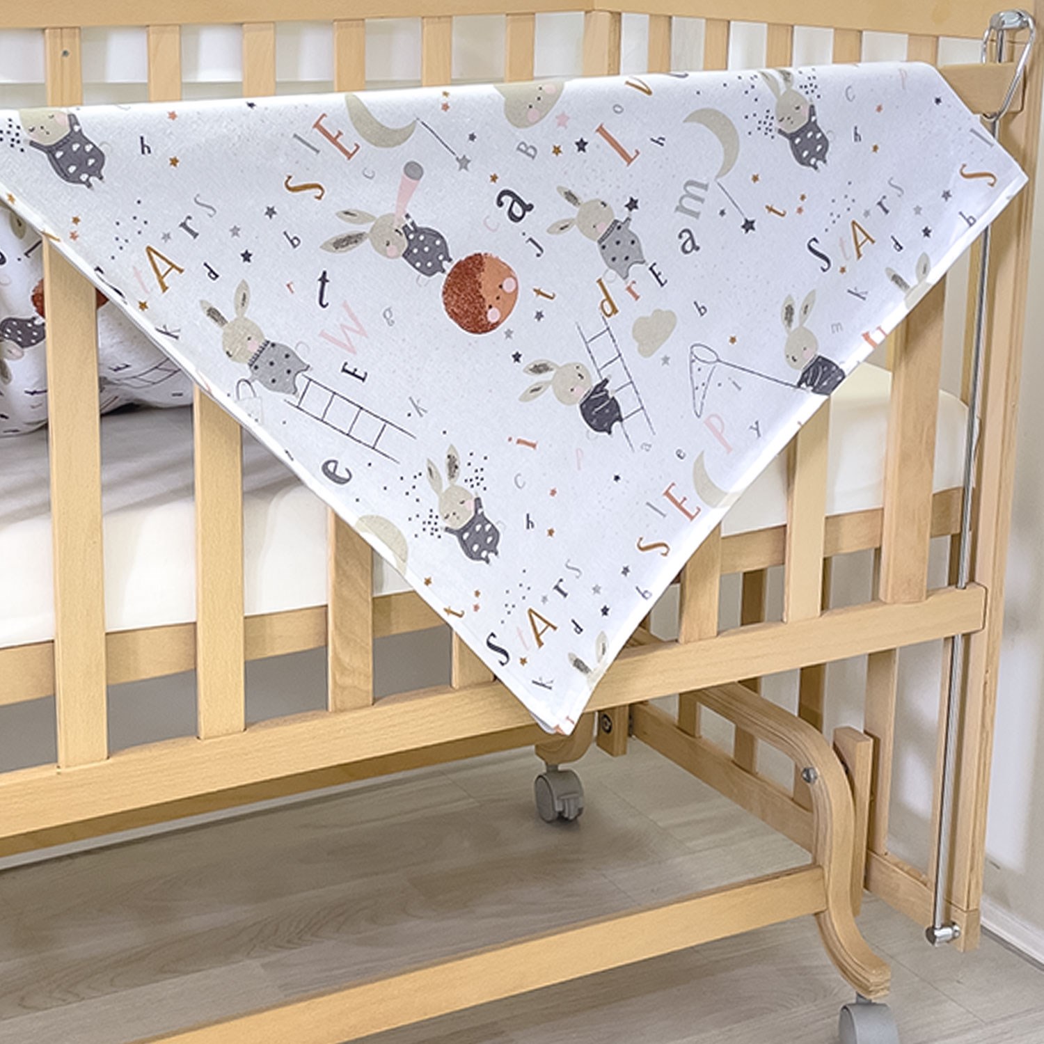 Ezh Collection Çift Taraflı Pazen Bebek Battaniye 1021 Bej-Gri