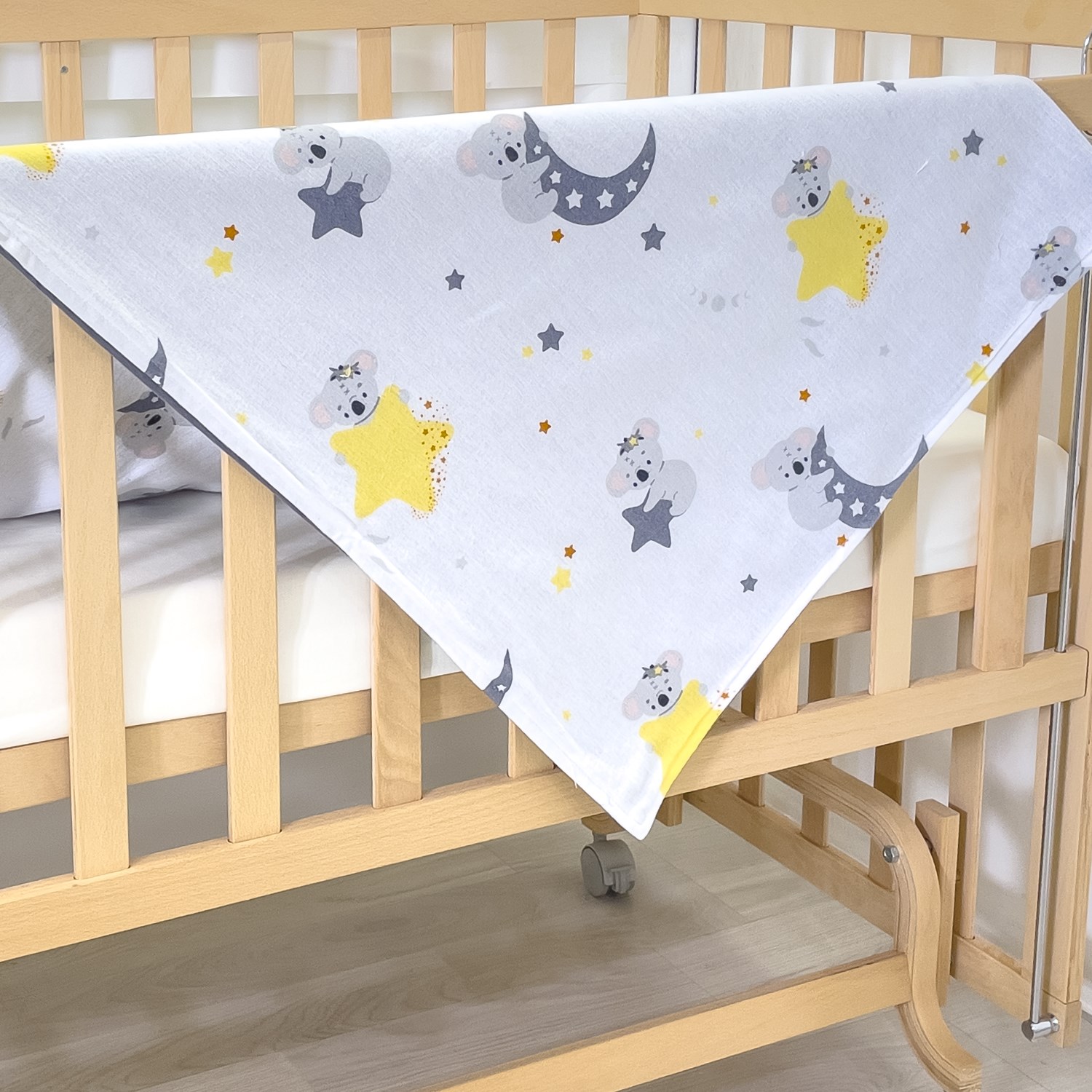 Ezh Collection Çift Taraflı Pazen Bebek Battaniye 1021 Sarı