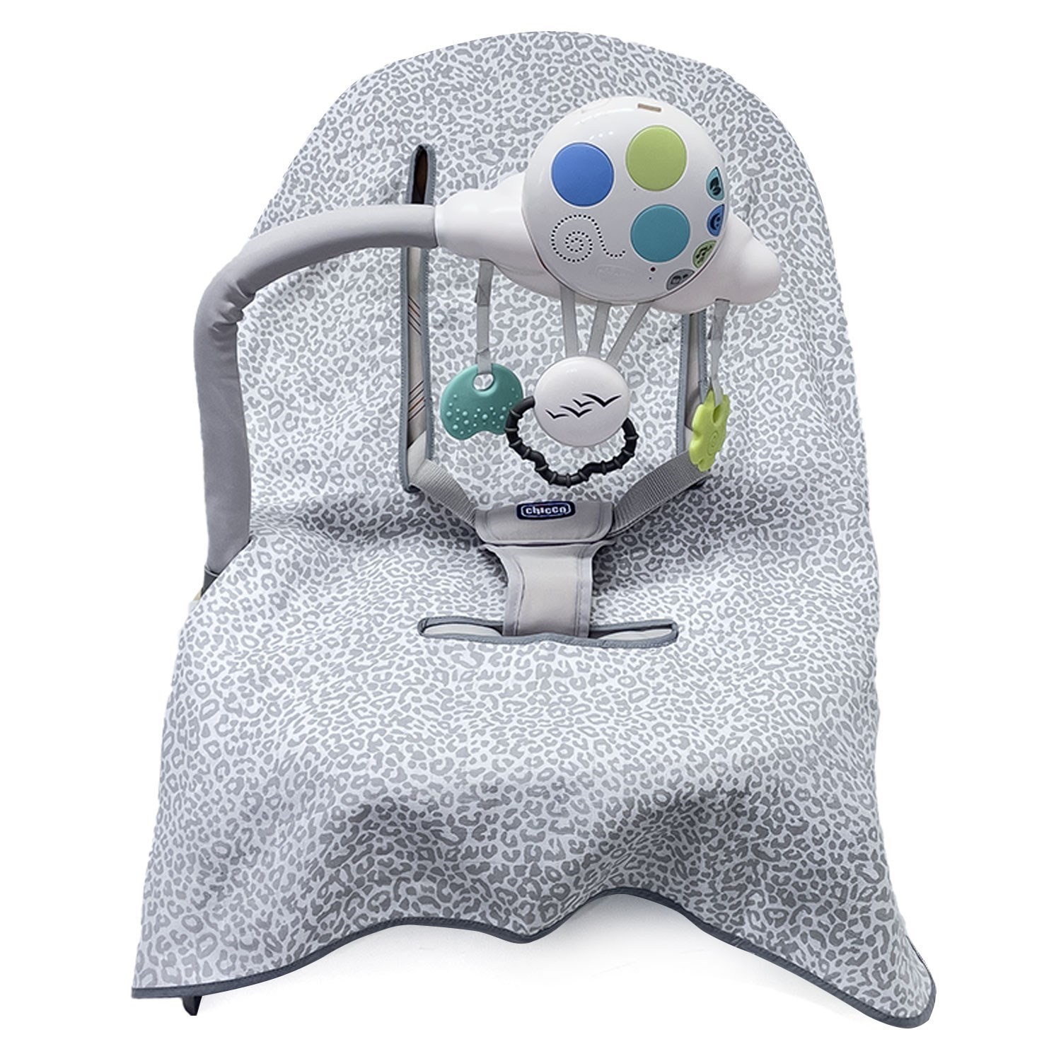Ezh Collection Bebek Müslin Oto Koltuğu Kılıfı 4010 Beyaz-Gri