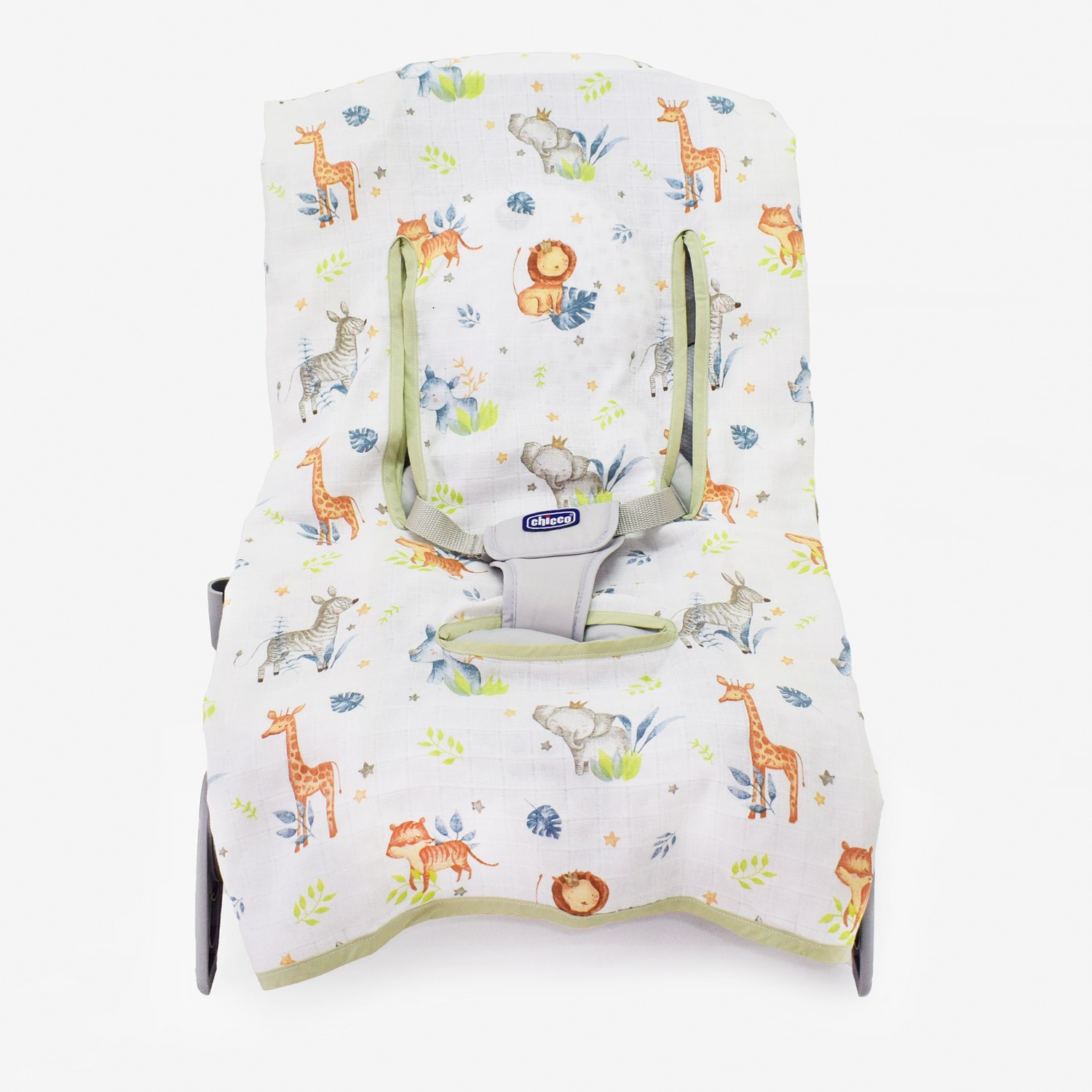 Ezh Collection Bebek Müslin Oto Koltuğu Kılıfı 4010 Fıstık Yeşili