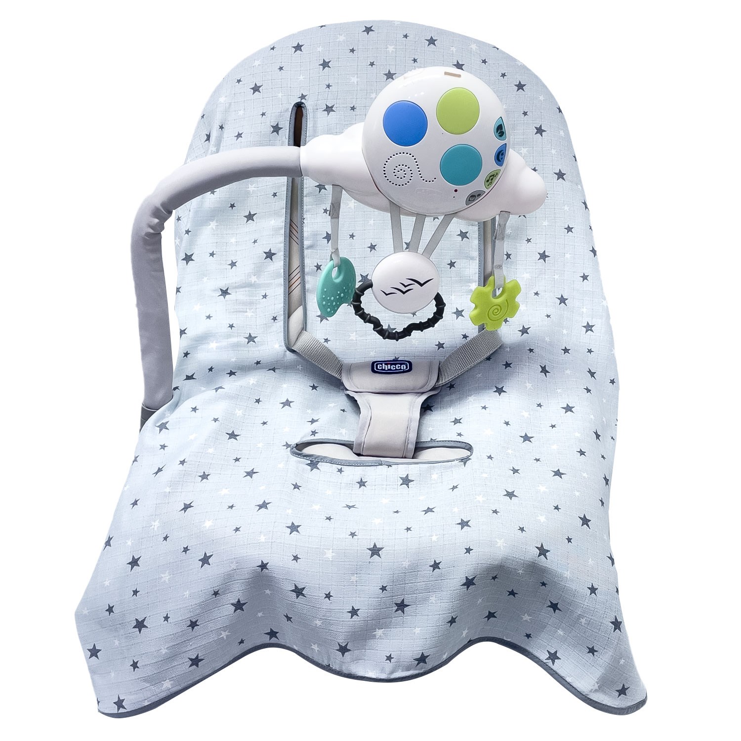 Ezh Collection Bebek Müslin Oto Koltuğu Kılıfı 4010 Mavi