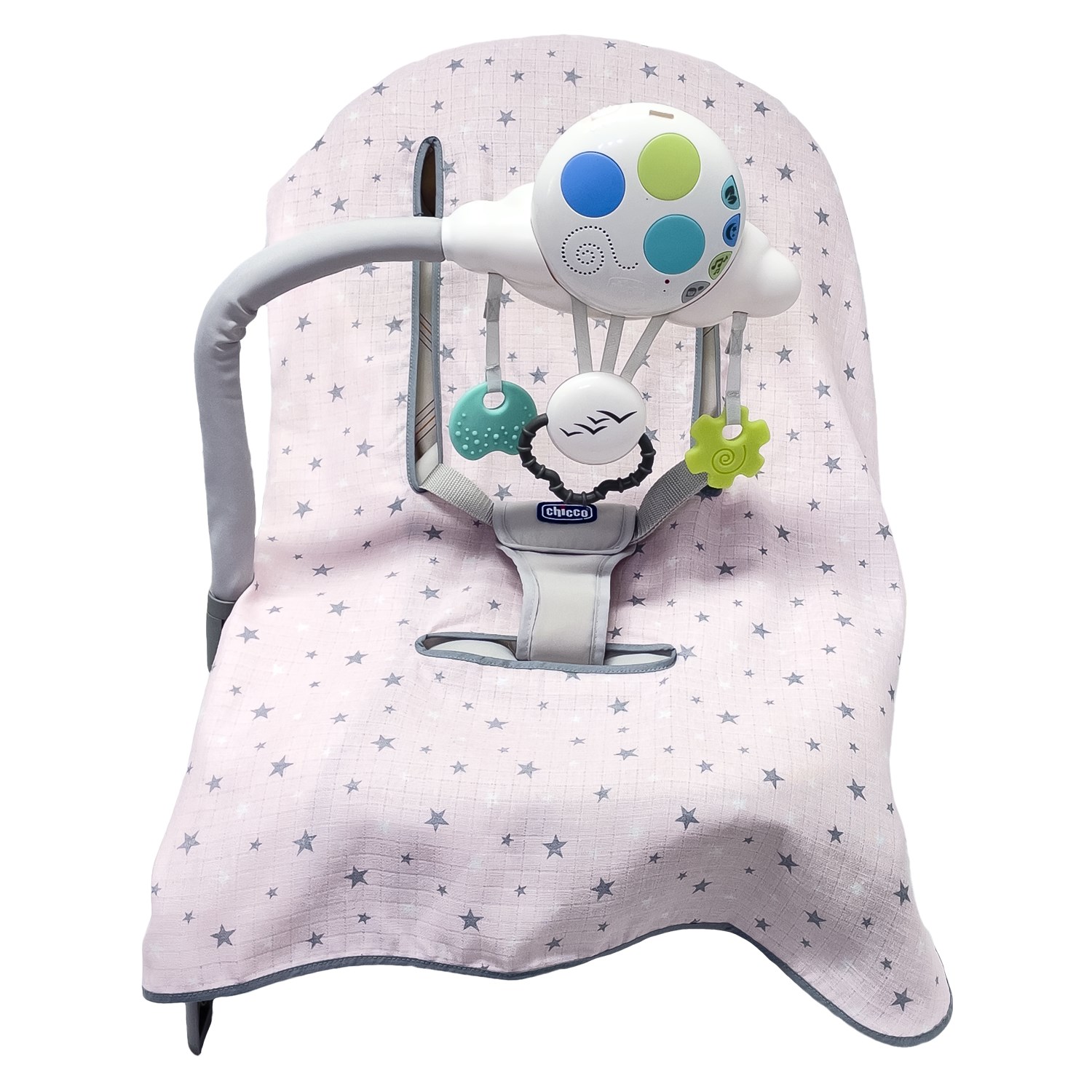 Ezh Collection Bebek Müslin Oto Koltuğu Kılıfı 4010 Pembe