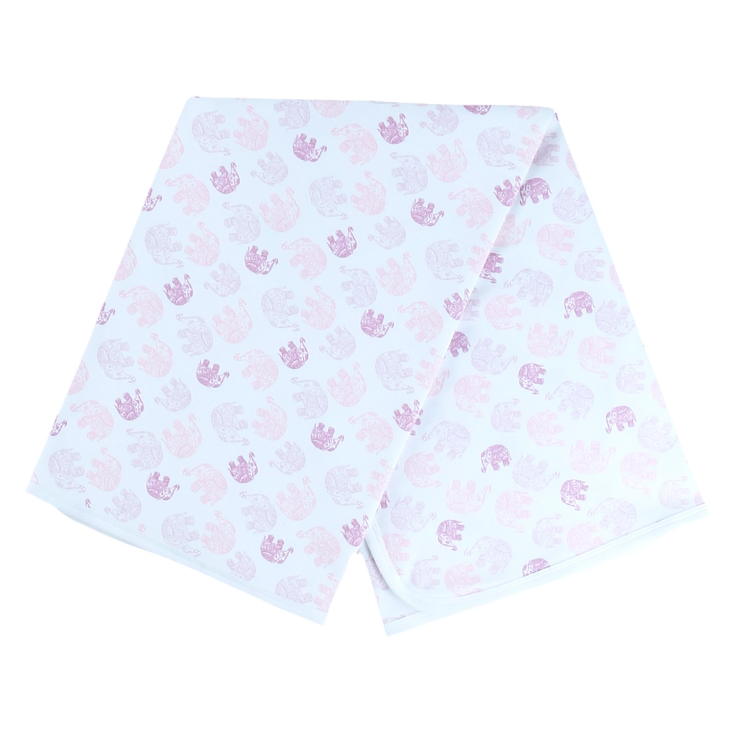Sebi Bebe Bebek Battaniyesi 3002 Beyaz-Pembe