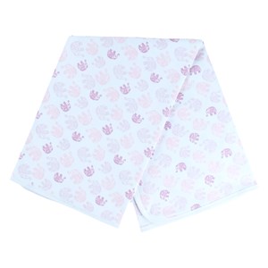 Sebi Bebe Bebek Battaniyesi 3002 Beyaz-Pembe