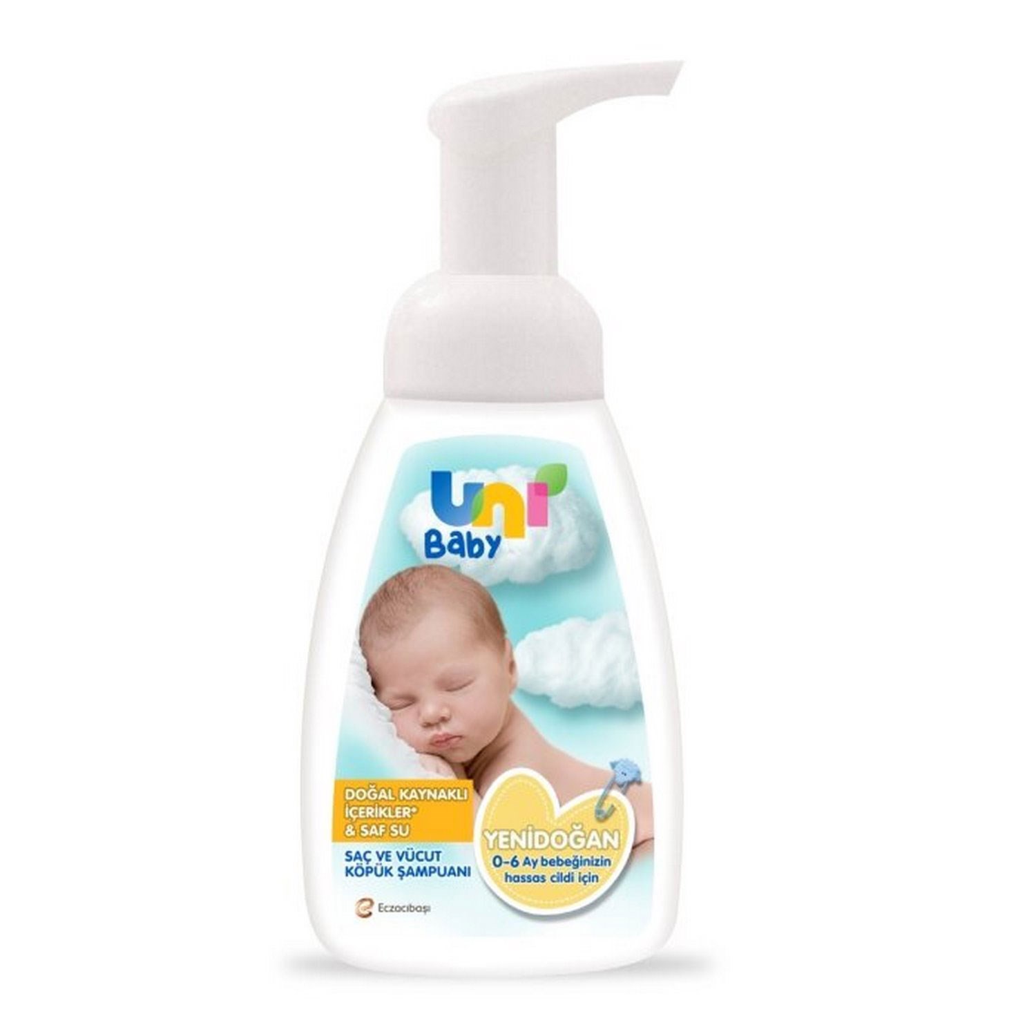 Uni Baby Bebek Şampuanı Yeni Doğan Köpük 200 Ml 