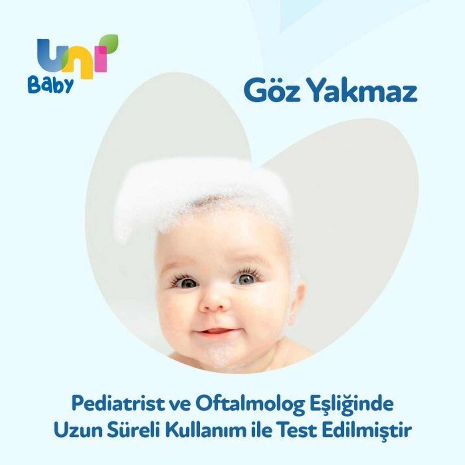 Uni Baby Bebek Şampuanı Yeni Doğan Köpük 200 Ml 
