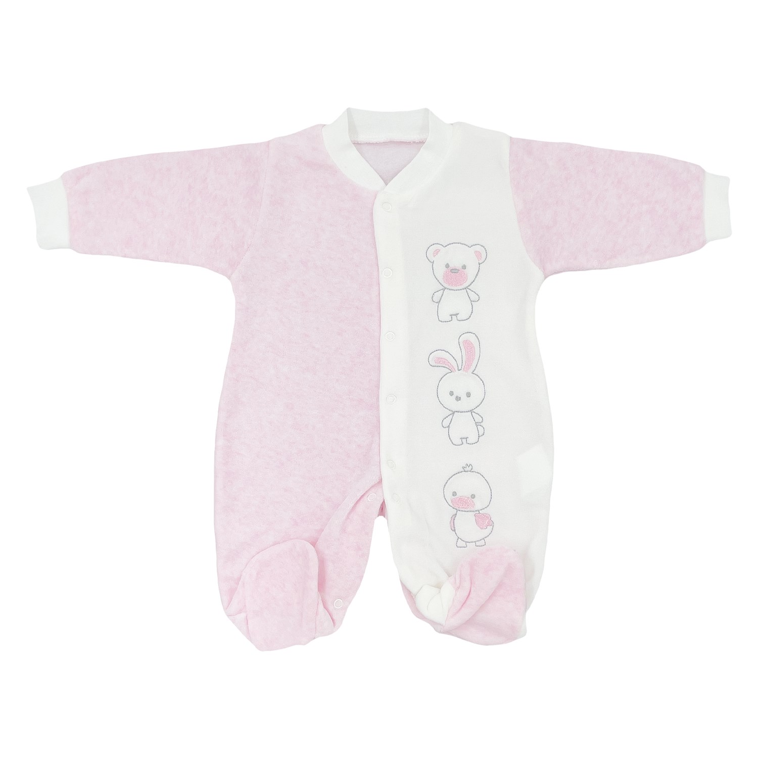 Gaye 2'li Bebek Tulumu 2190 Pembe