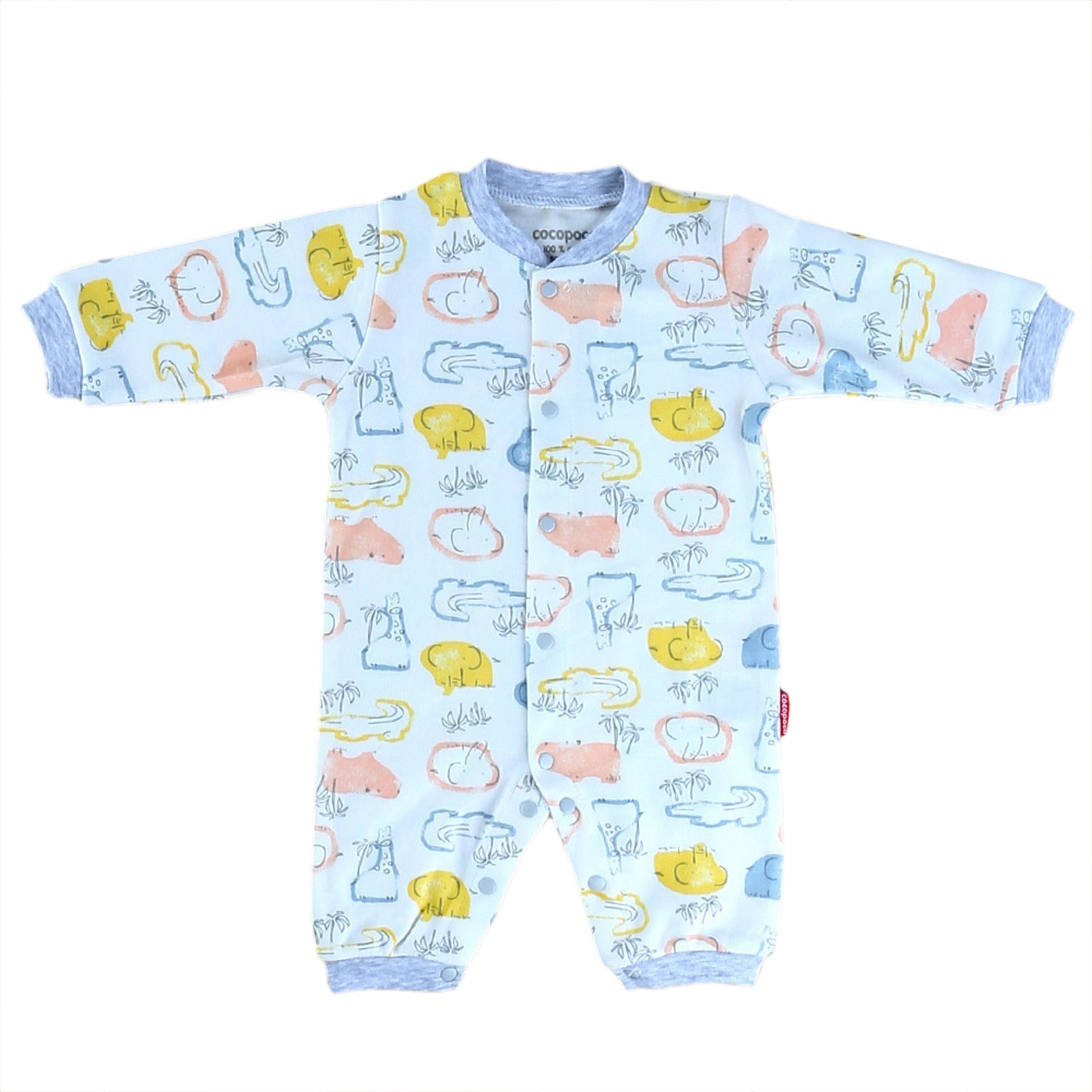 Cocopoco Bebek Tulumu 968 Gri