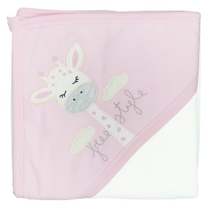 Gaye Bebe Bebek Banyo Havlusu 78x90 Cm 957 Pembe