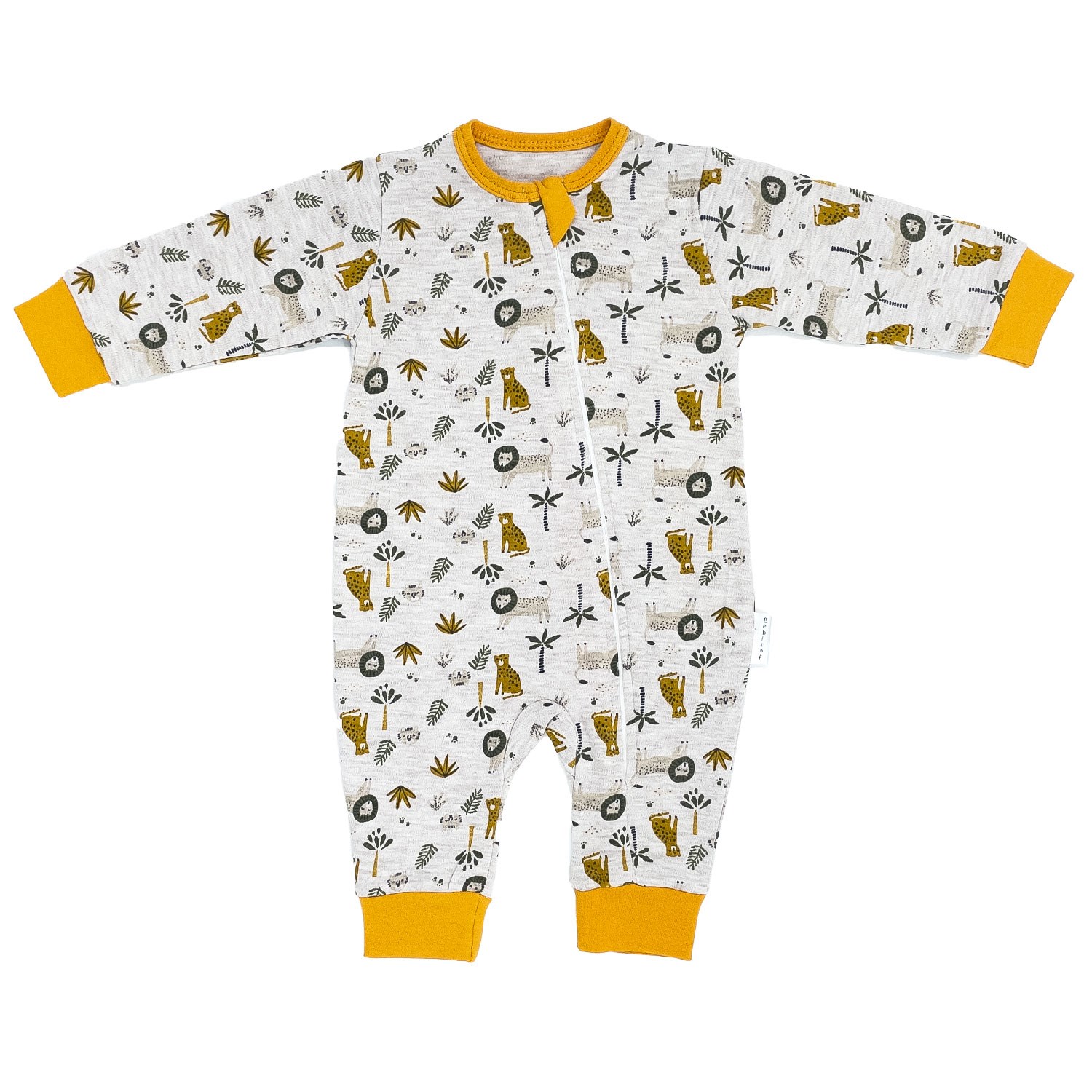 Bebitof Safari Bebek Tulumu 70228 Turuncu