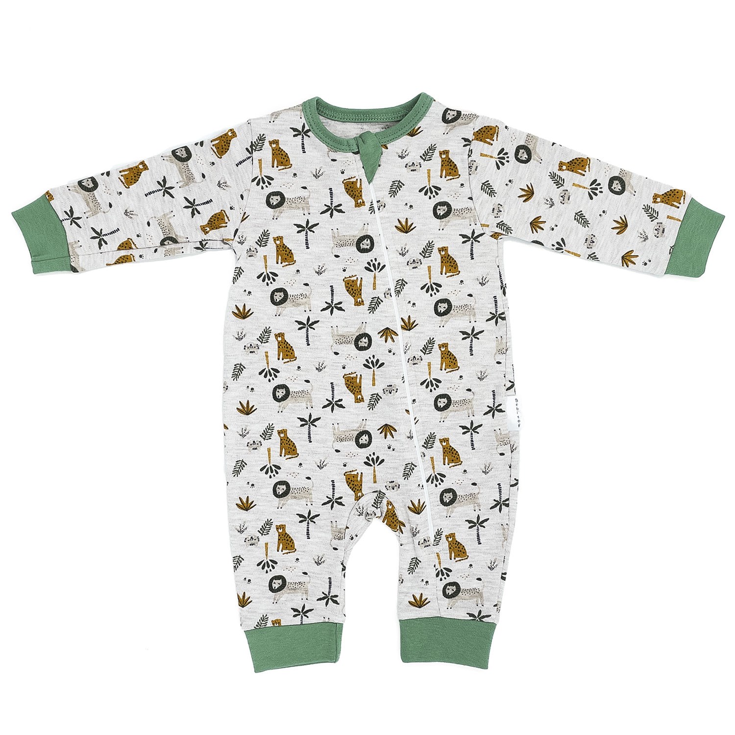 Bebitof Safari Bebek Tulumu 70228 Yeşil