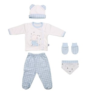 Tonton Baby 5'li Bebek Zıbın Seti 237 Beyaz