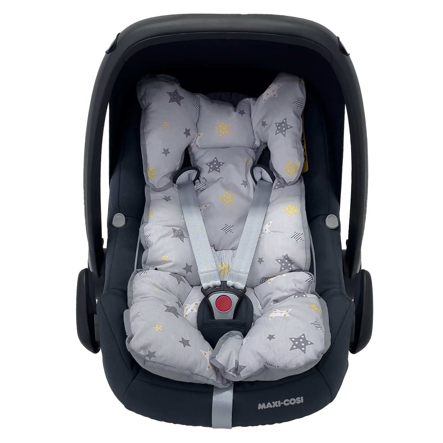 Ezh Collection Puset ve Oto Koltuğu Minderi 8010 Gri-Sarı