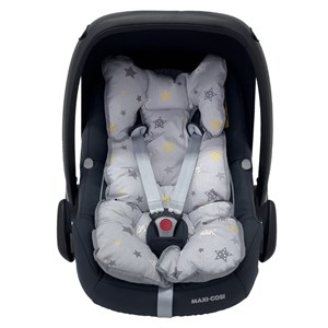 Ezh Collection Puset ve Oto Koltuğu Minderi 8010 Gri-Sarı