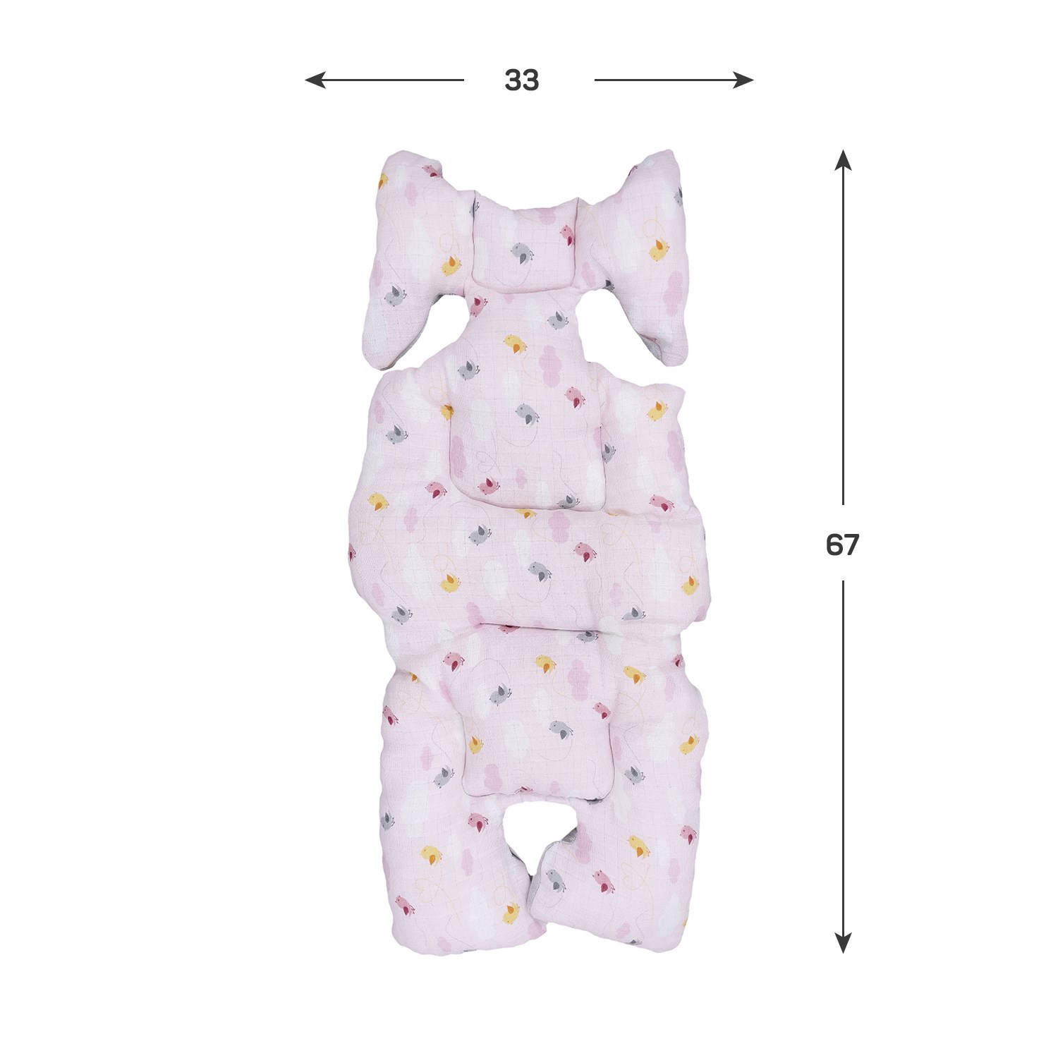 Ezh Collection Puset ve Oto Koltuğu Minderi 8011 Pembe