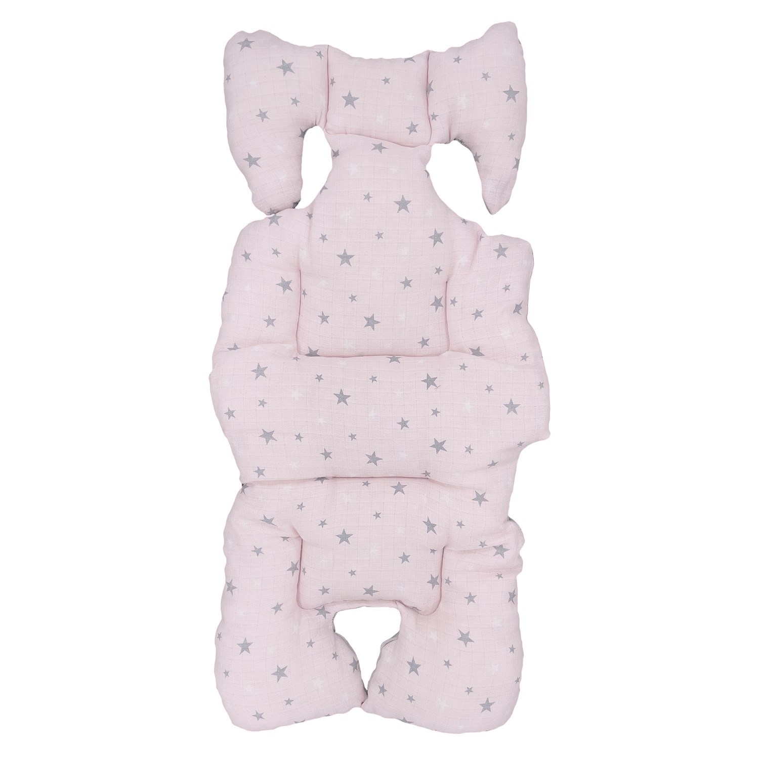 Ezh Collection Puset ve Oto Koltuğu Minderi 8011 Gri-Pembe