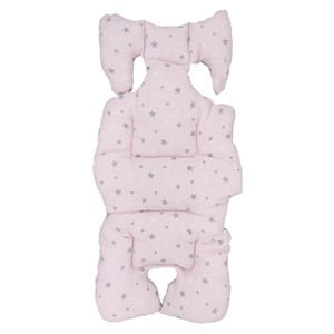 Ezh Collection Puset ve Oto Koltuğu Minderi 8011 Gri-Pembe