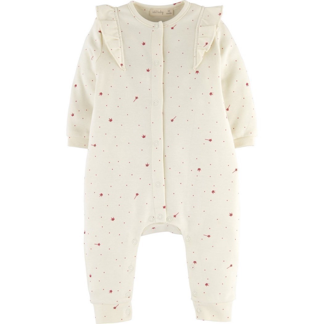 İdil Baby Organik Bebek Tulum Takımı 15703 Baskılı