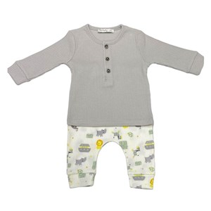 İdil Baby Bebek Pijama Takım 16112 Baskılı