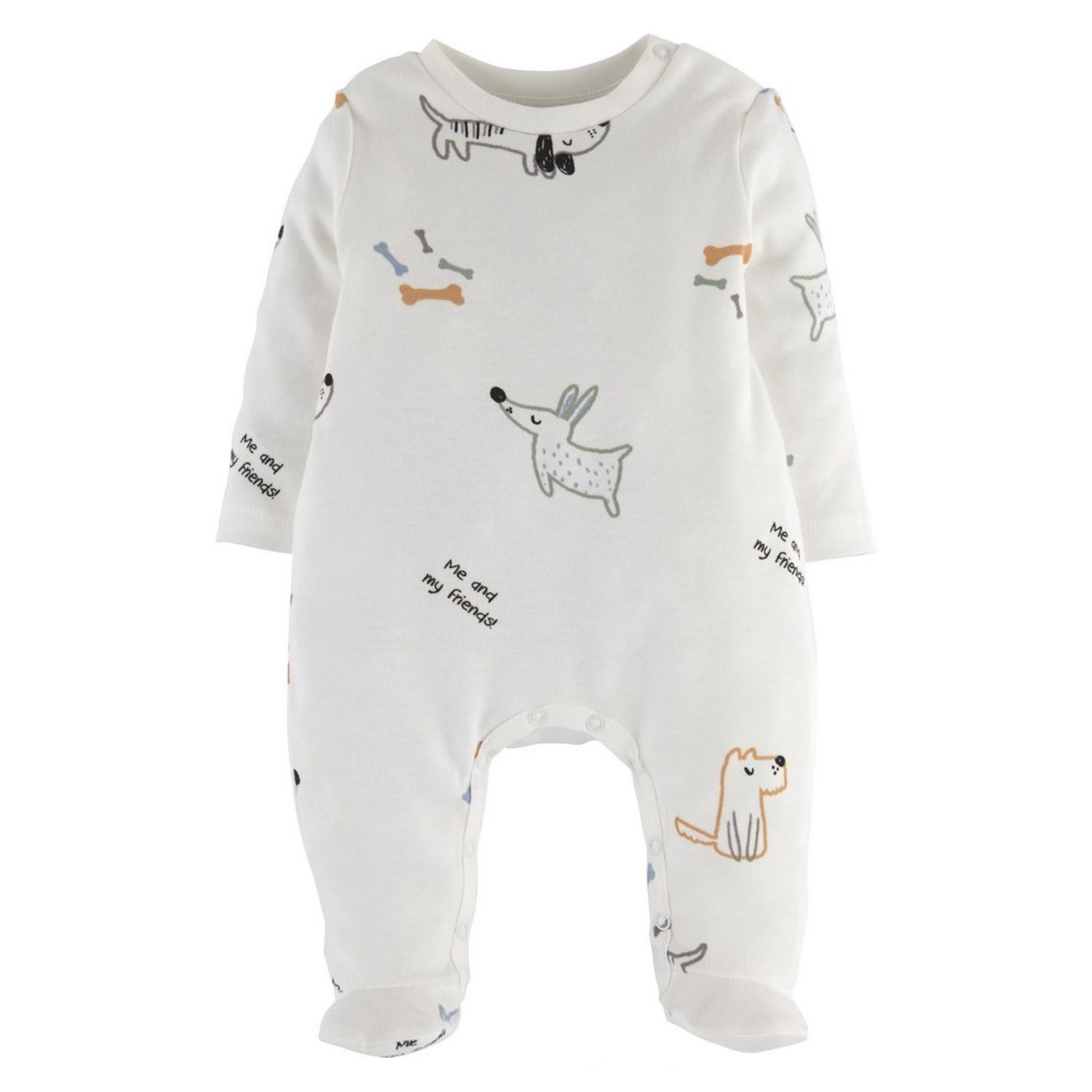İdil Baby Bebek Tulumu 15763 Baskılı