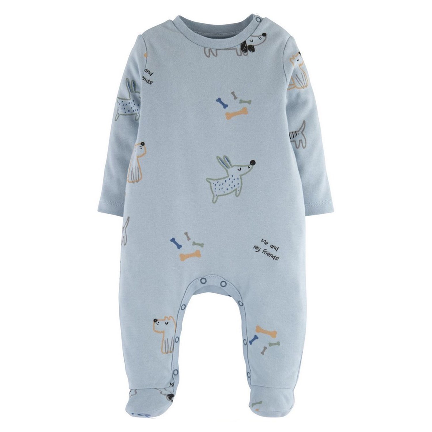 İdil Baby Bebek Tulumu 15764 Baskılı