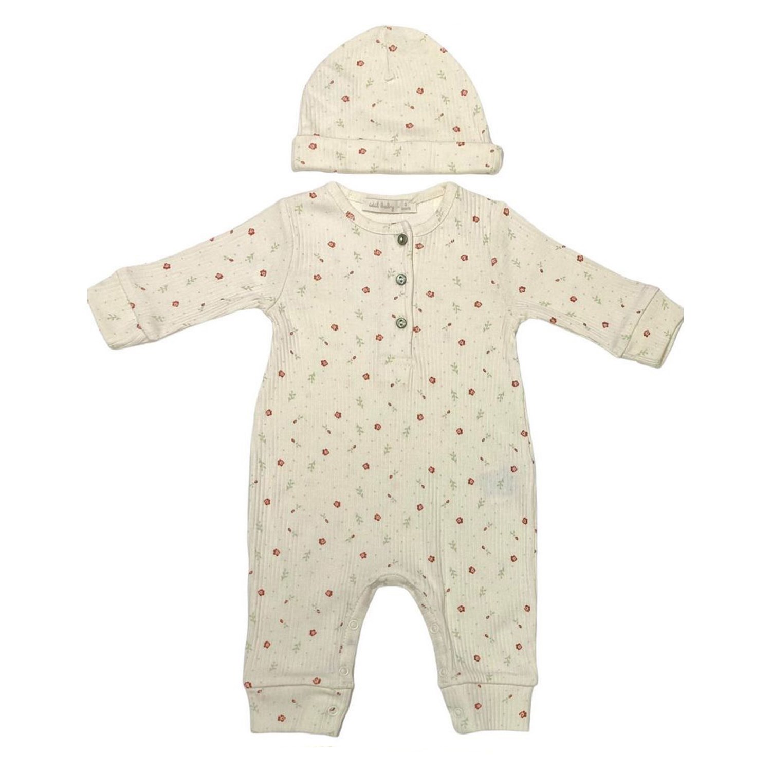 İdil Baby Bebek Tulumu 16040 Baskılı