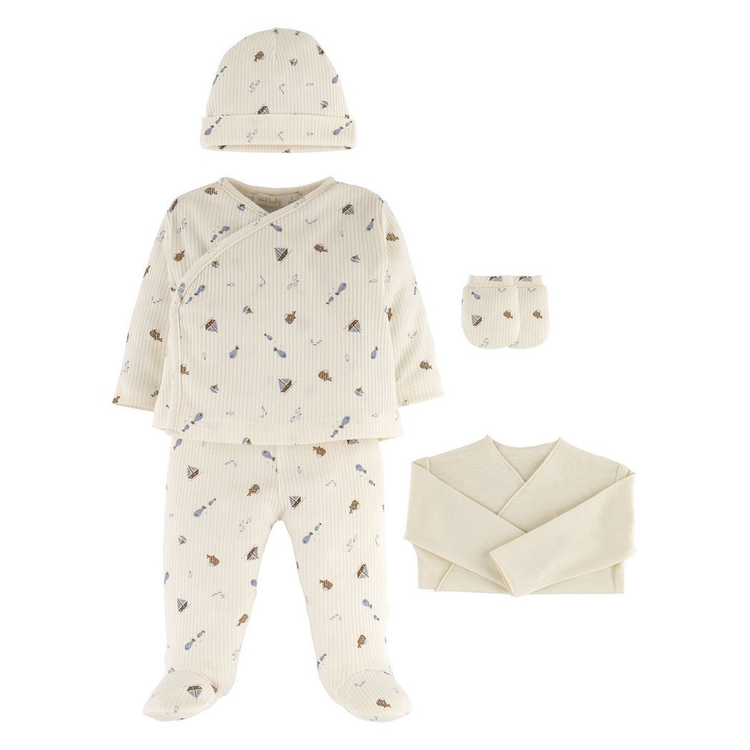 İdil Baby Bebek Zıbın Takımı 16067 Baskılı