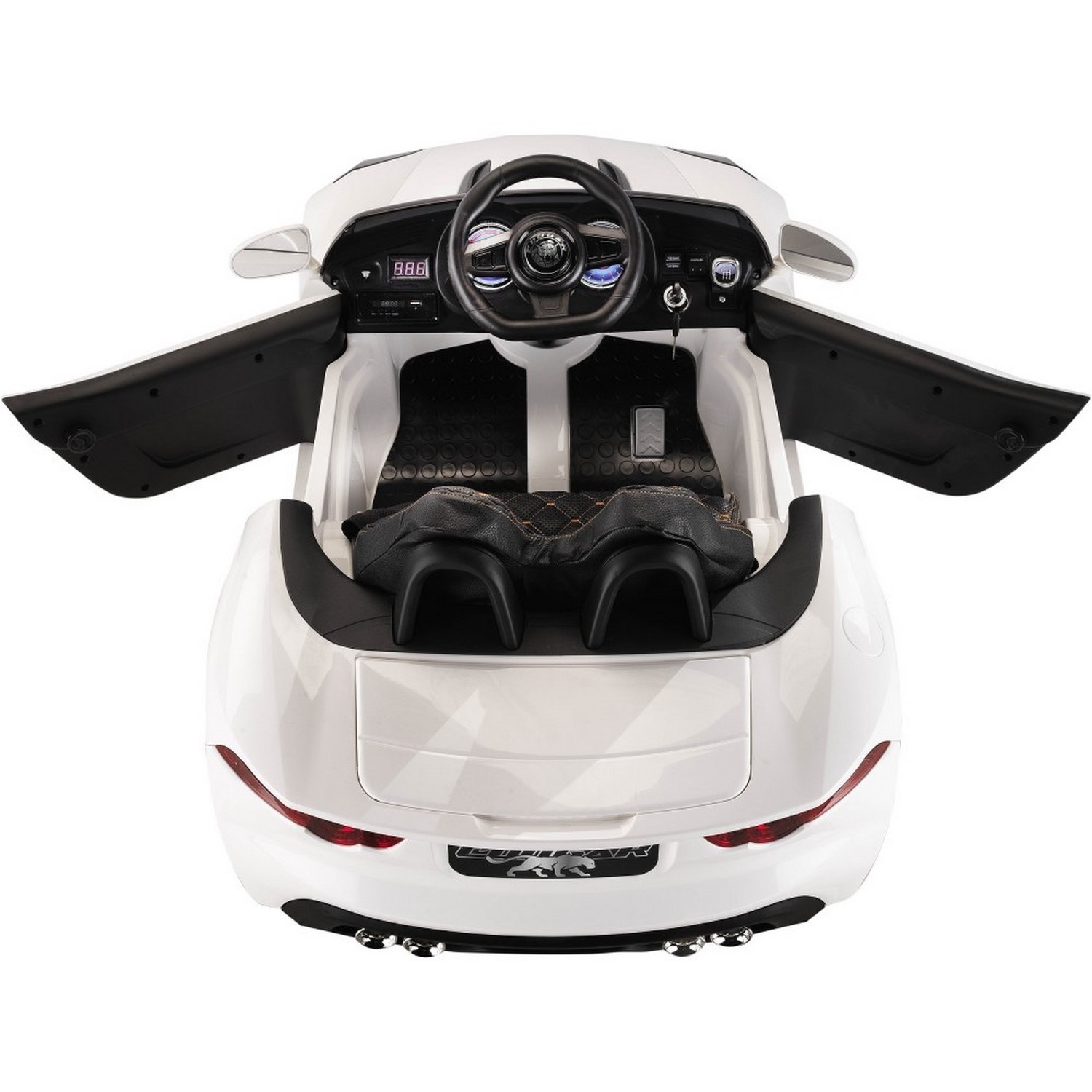 Babyhope Cougar Akülü Araba 442 Beyaz