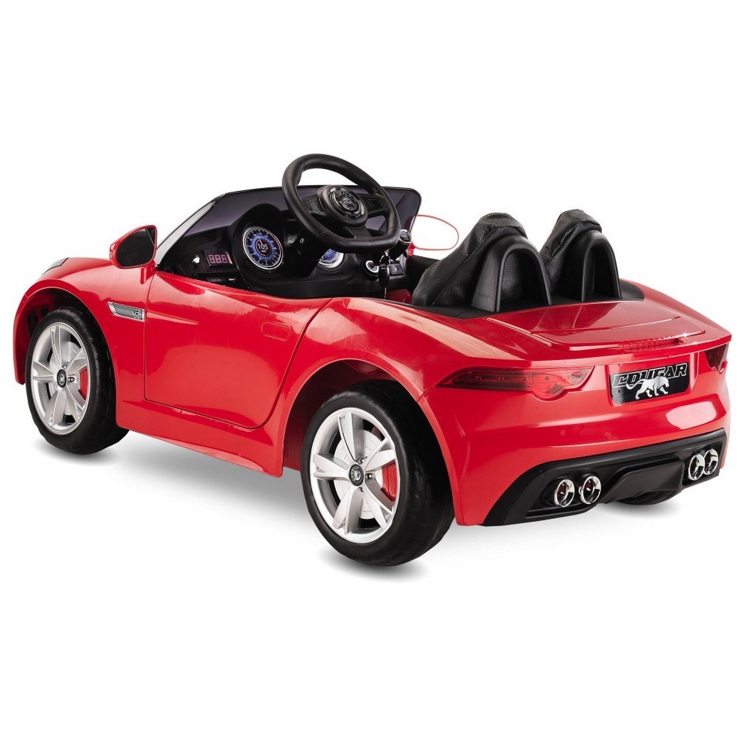 BabyHope Cougar Akülü Araba 442 Kırmızı
