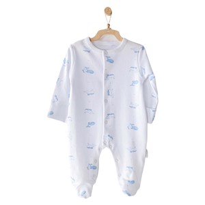 Andywawa Bebek Tulum Romper Mix AC23447 Ekru