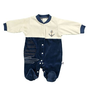 Gaye Bebe Bebek Tulumu 2189 İndigo