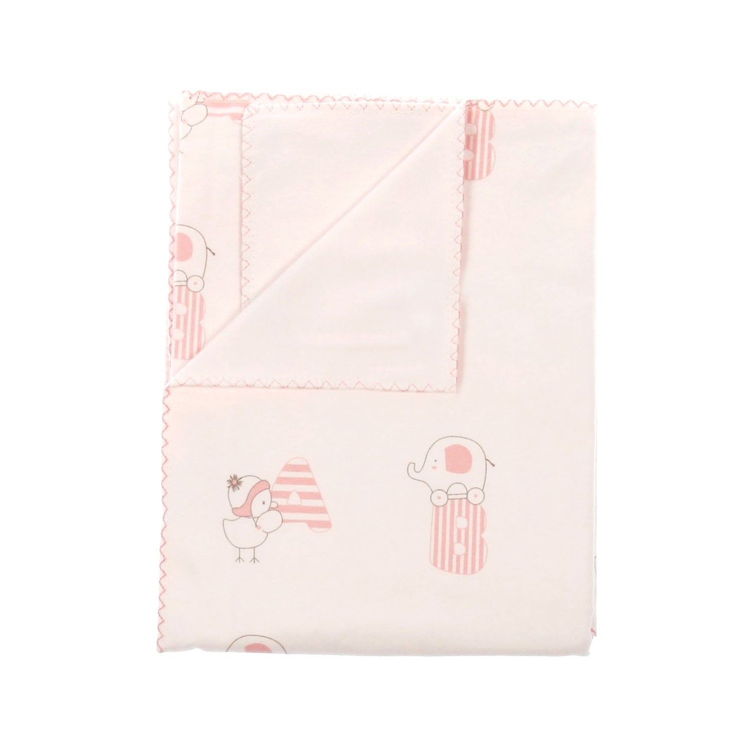 Bebitof Pazen Bebek Battaniyesi 87x90 Cm 95003 Pembe