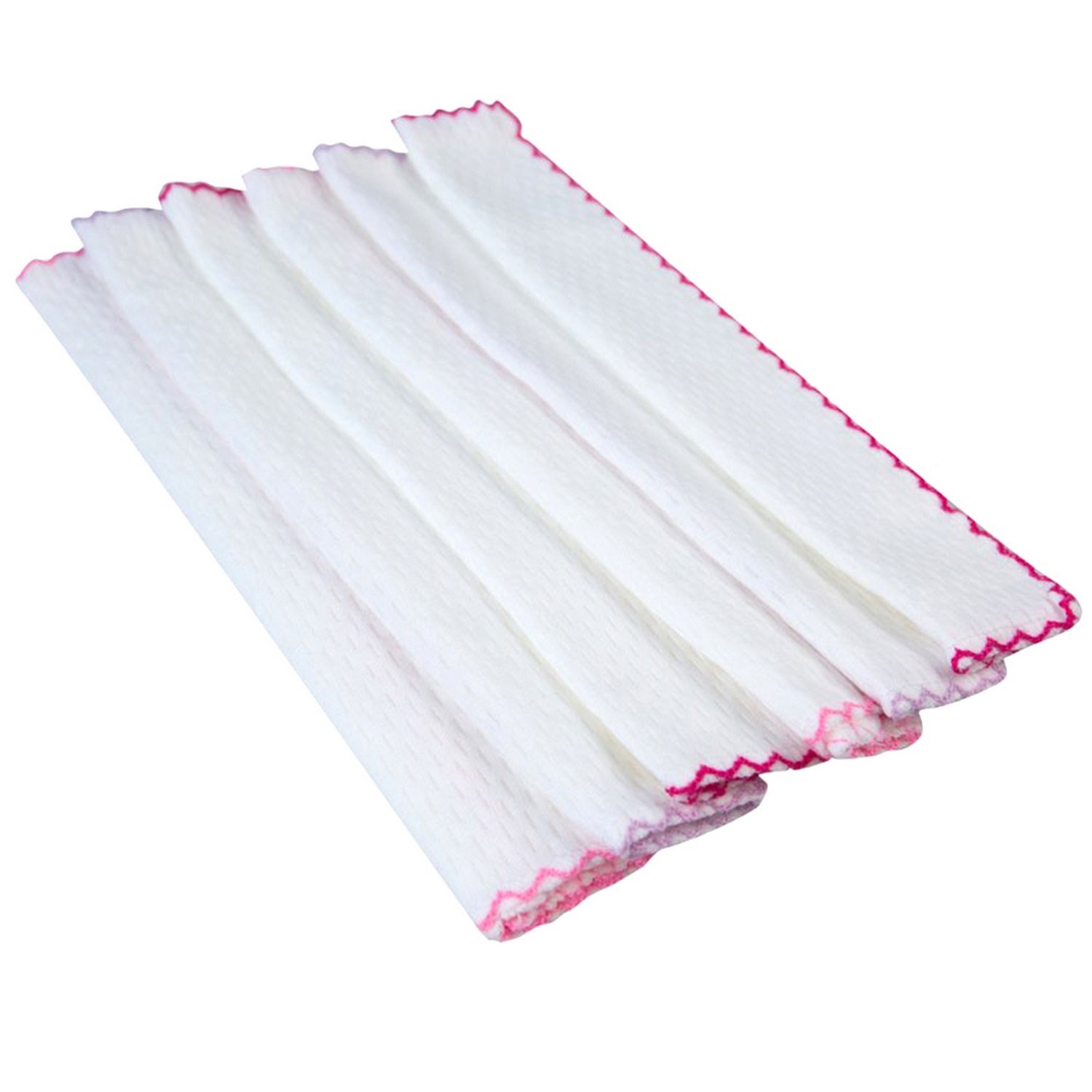 Bebekevi 10 Parça Penye Mendil 25x25 Cm 755 Pembe