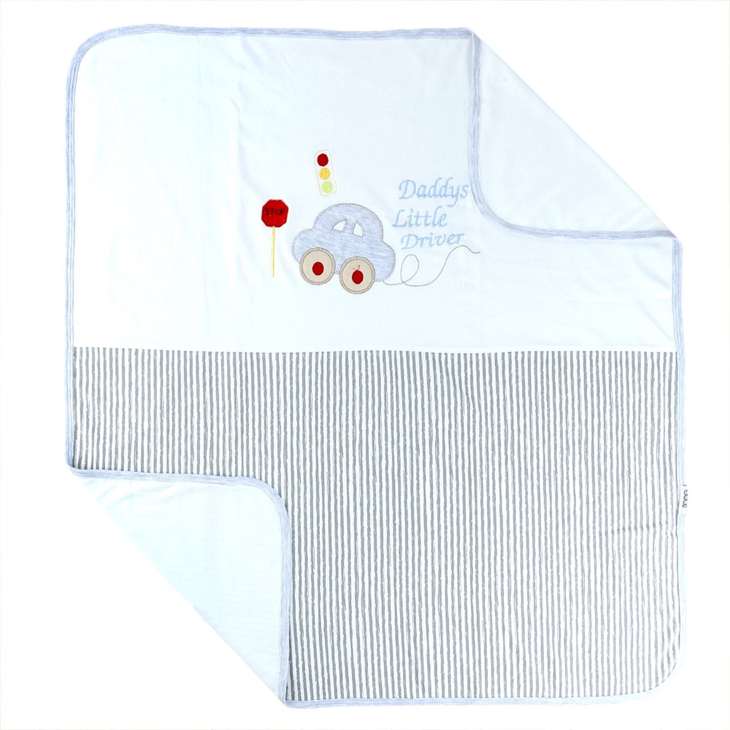 Sebi Bebe Bebek Battaniyesi 82x75 Cm 1085 Gri