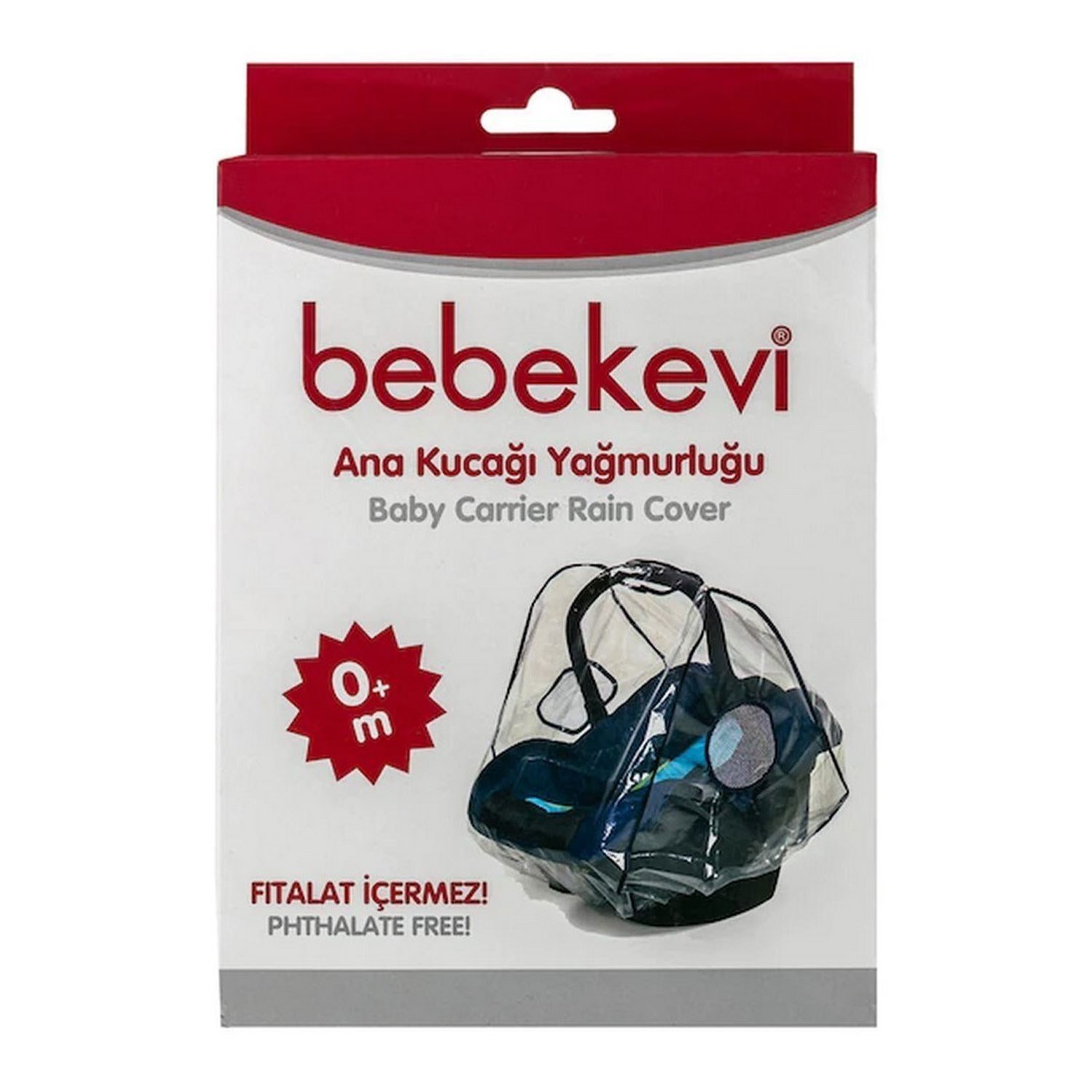 Bebekevi Ana Kucağı Yağmurluğu 804 Gri