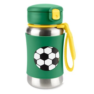 Skip Hop Pipetli Paslanmaz Çelik Suluk 350 Ml 12+ Ay Yeşil