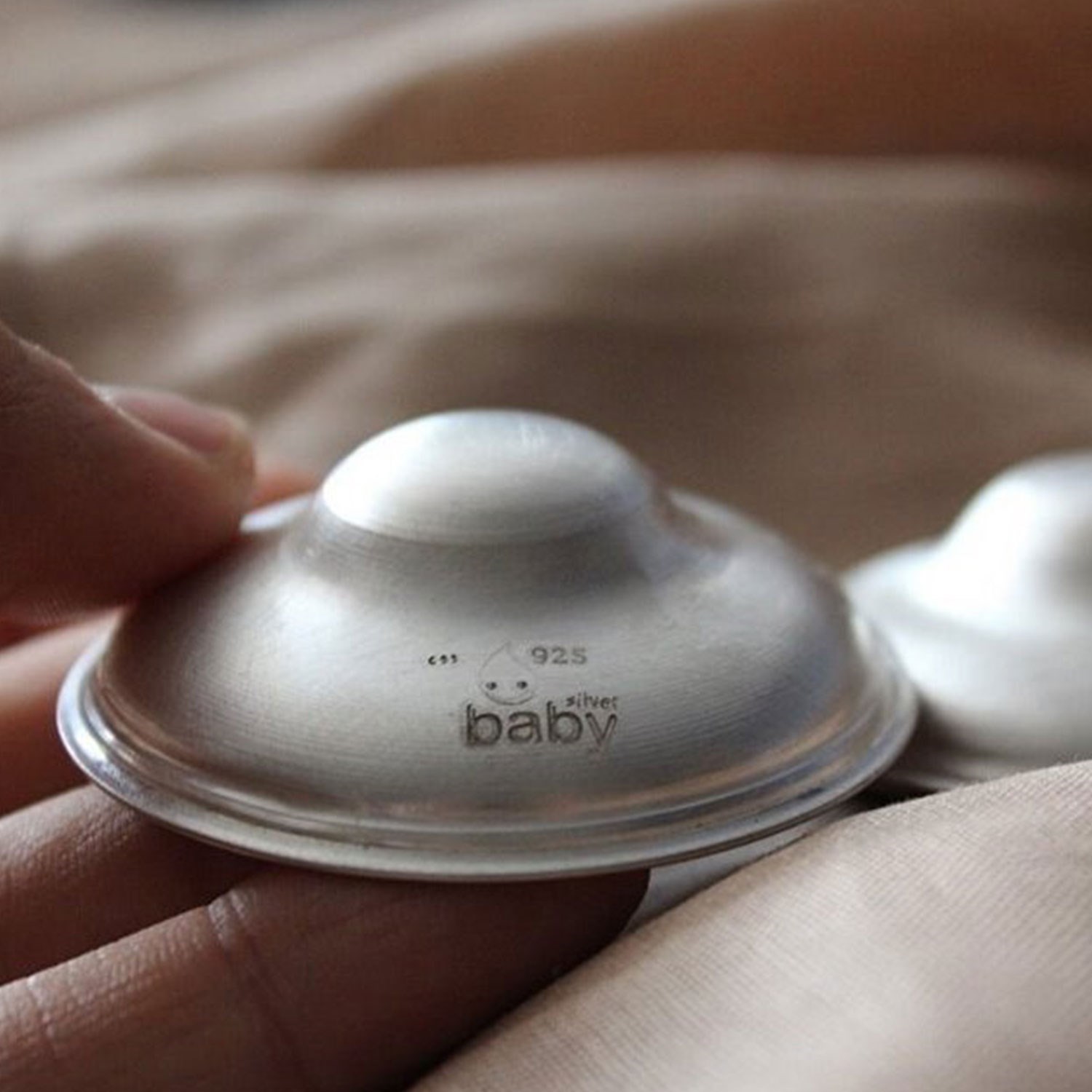 Silver Baby Koruyucu Gümüş Göğüs Ucu Kapağı/Kalkanı SB140815 