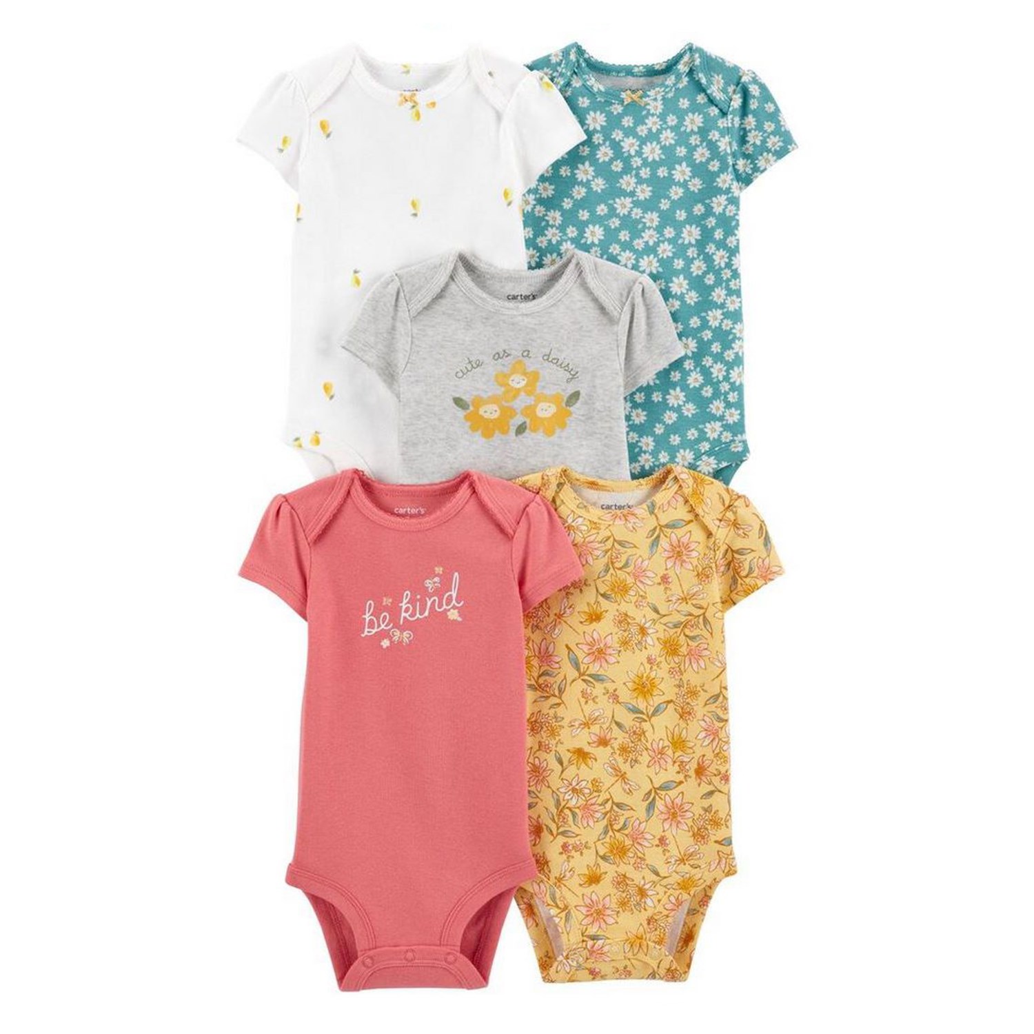 Carter's Bebek Body Set 1N690110 Çok Renkli