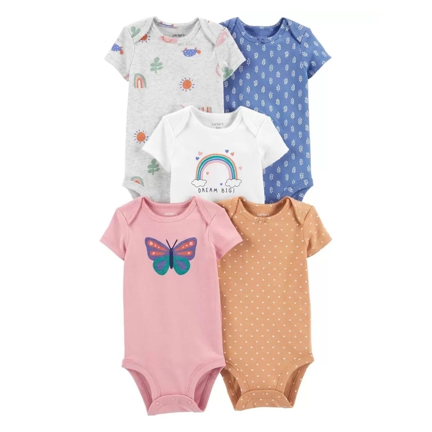 Carter's Bebek Body Set 1N714210 Çok Renkli