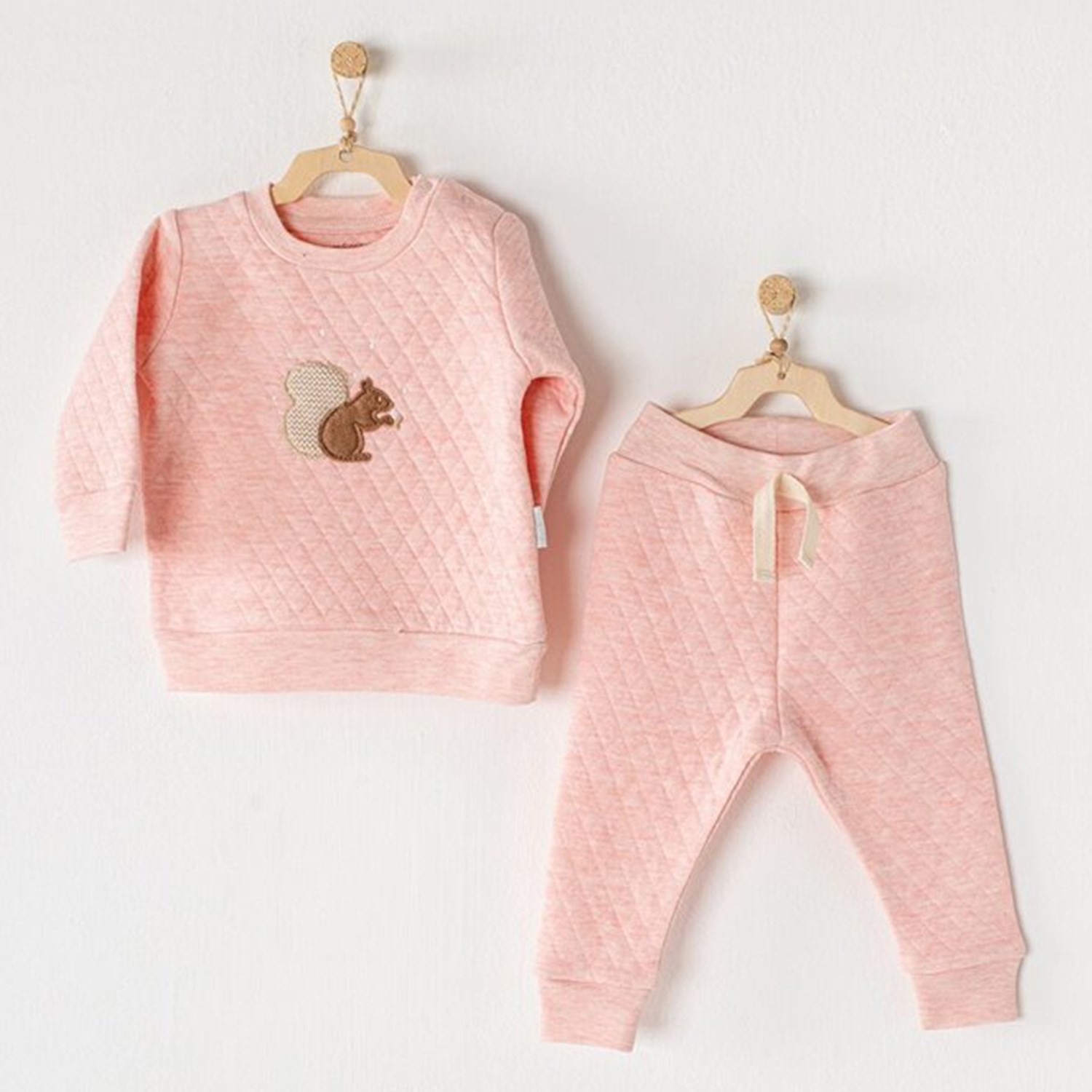 Andywawa Squirrels 2'li Bebek Takımı AC23323 Pembe